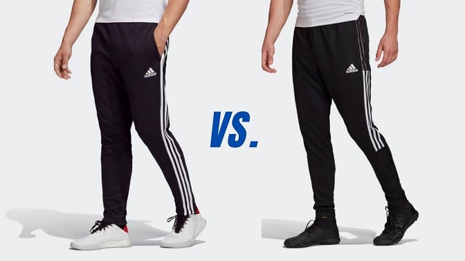 Adidas Tiro 19 vs. 21 Training Wear Comparison