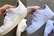 How to Restore Yellow Soles on Nike Air Force Ones