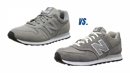 New Balance 373 vs. 574 Sneakers Comparison