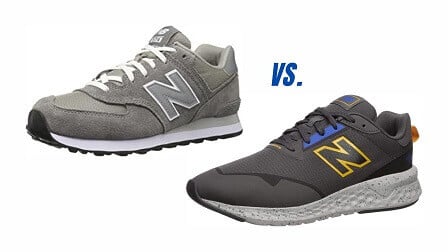 New Balance 574 vs. 515 Sneakers Comparison