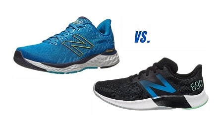 New Balance 880 vs. 890 Running Shoes Comparison