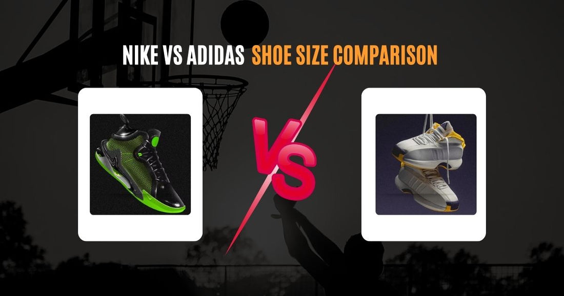 Nike VS Adidas Shoe Size Comparison