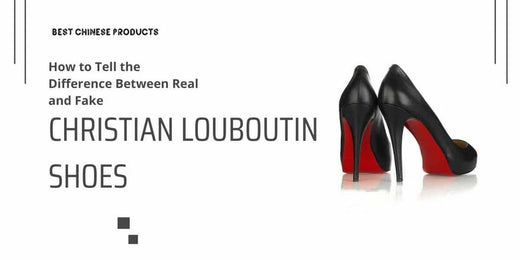 Real and Fake Pair of Christian Louboutin Shoes Differences