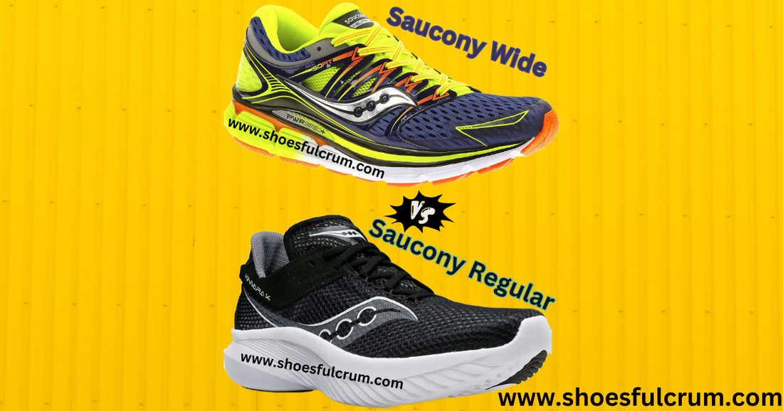 Saucony Wide VS Regular