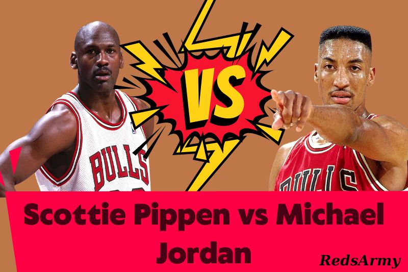 Scottie Pippen vs Michael Jordan Comparison