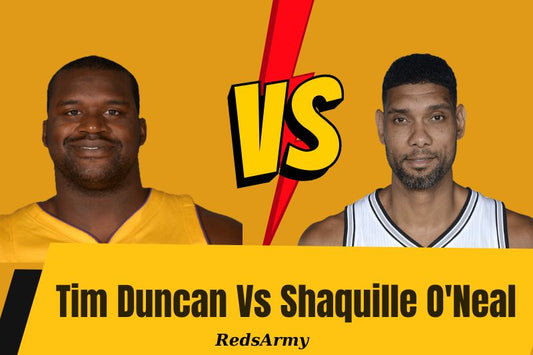 Difference Of Tim Duncan Vs Shaquille O'Neal