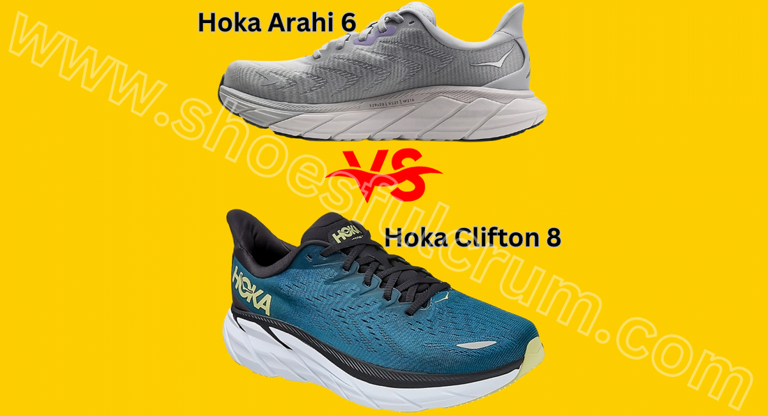 hoka arahi 6 vs clifton 8