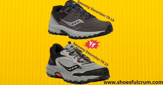 saucony excursion tr 14 vs tr 15