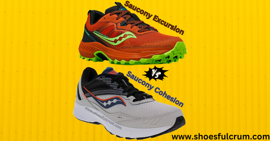 saucony excursion vs cohesion