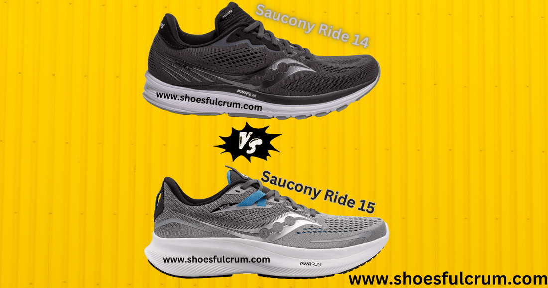 saucony ride 14 vs 15