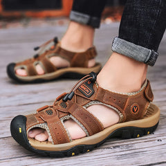 Summer Leather Men's Sandals