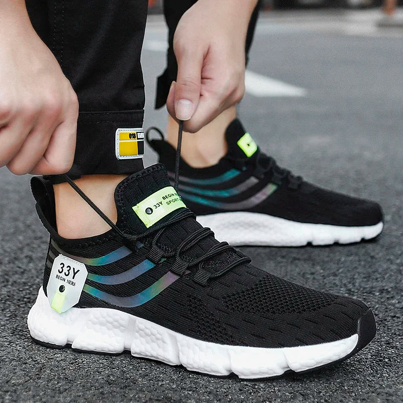 Breathable Fashion Running Shoes: Lightweight Sneakers