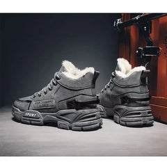 Plush Winter Snow Boots for Men