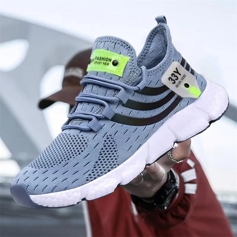 Classic Breathable Men's Running Sneakers