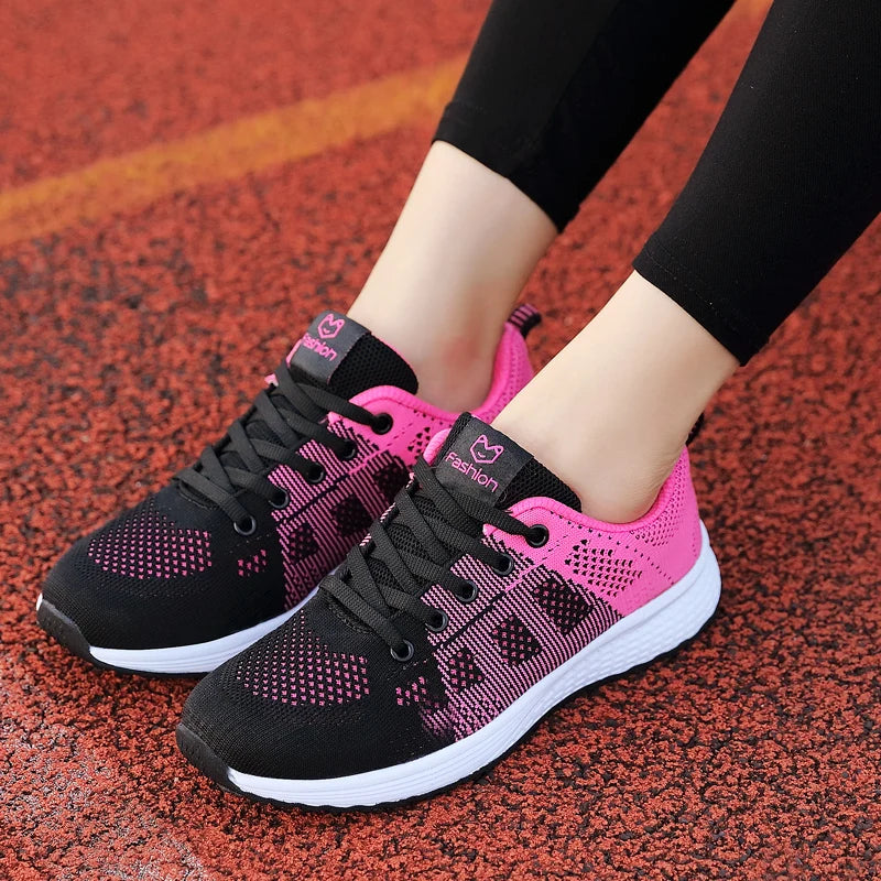 Breathable Women's Running Shoes: Lightweight Sneakers