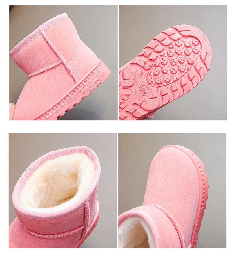 Kids' Cotton Snow Boots: Fashionable Winter Footwear