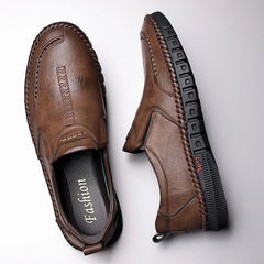 Breathable Leather Men's Loafers