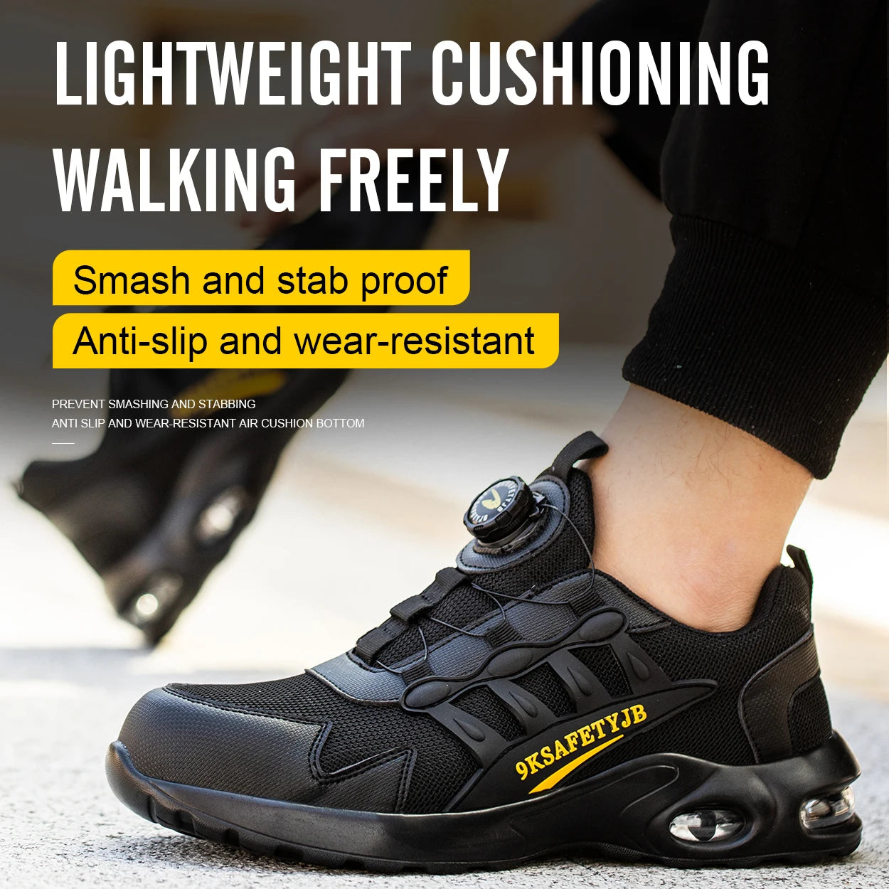 Indestructible Safety Work Shoes