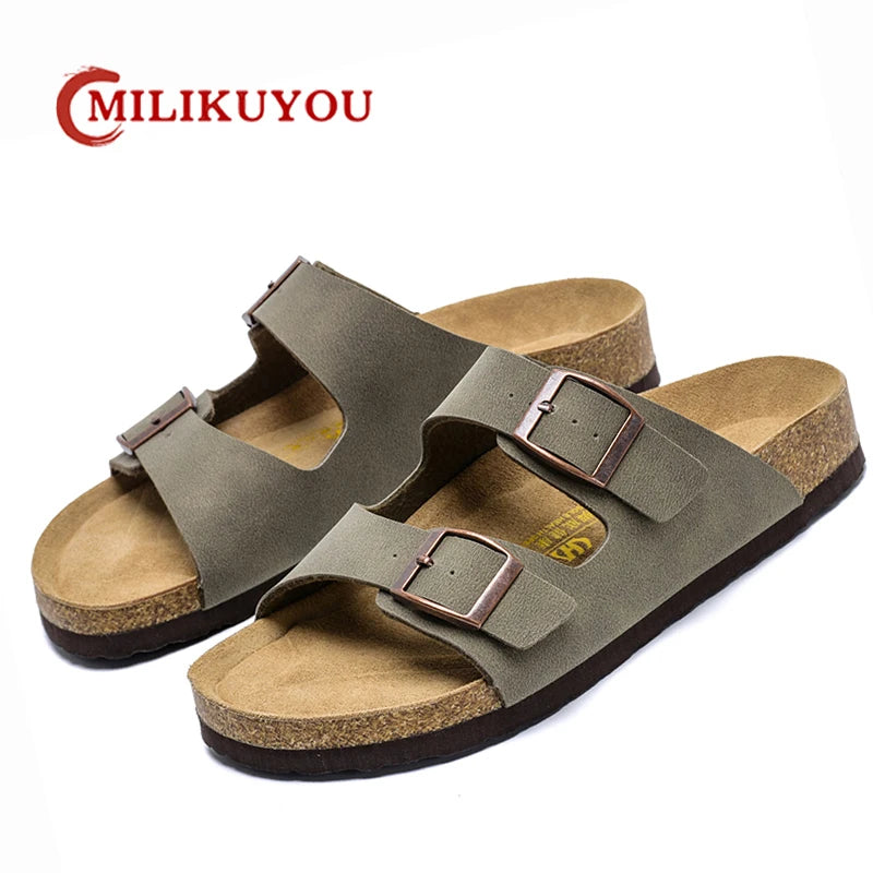 Durable Leather Unisex Sandals