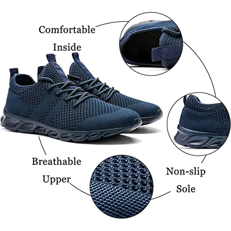 Breathable Mesh Men's Casual Sport Shoes