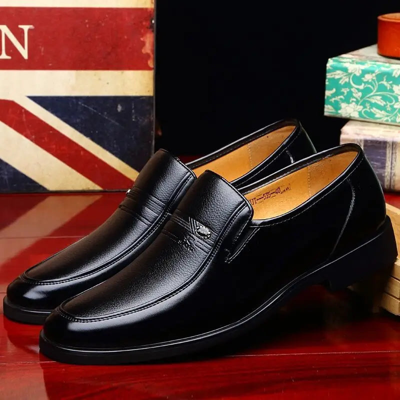 Luxury Brand Leather Men's Loafers