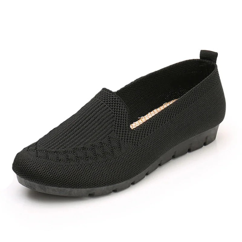 New Mesh Breathable Sneakers: Women's Slip-On Casual Shoes