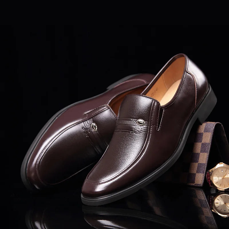 Luxury Brand Leather Men's Loafers