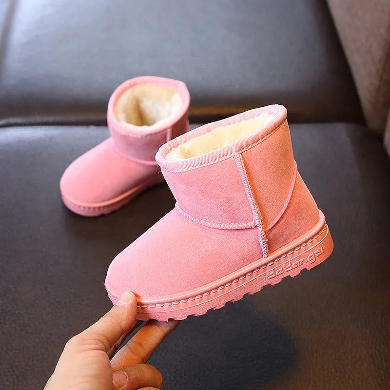 Kids' Cotton Snow Boots: Fashionable Winter Footwear