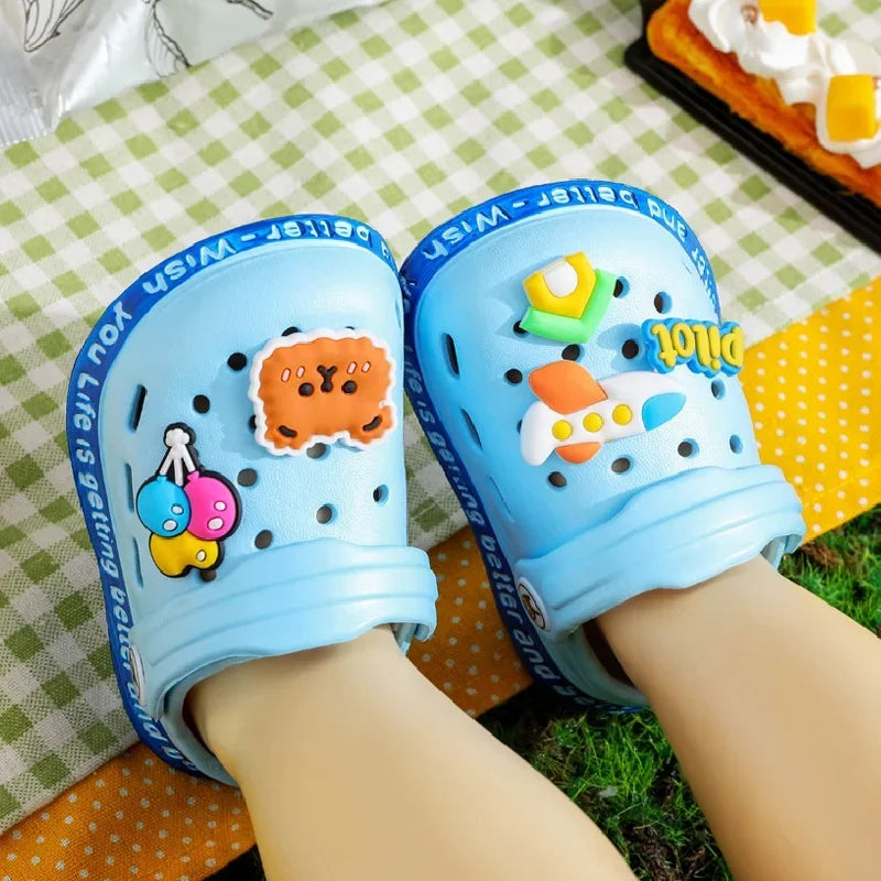 Cartoon DIY Design Kids Sandals