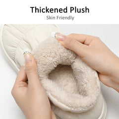 Plush Shoes: Women's Winter Fluffy Anti-Skid Boots