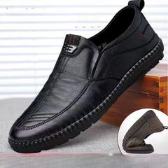 Leather Non-Slip Loafers for Men