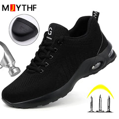 Breathable Steel Toe Work Safety Shoes