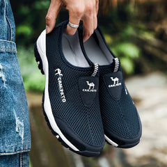 Breathable Mesh Slip-On Men's Sneakers