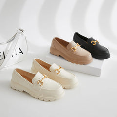 New Fashion Luxury Loafers: Women's Designer Platform Shoes