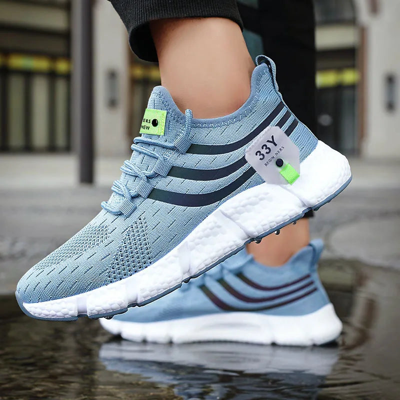 Breathable Fashion Running Shoes: Lightweight Sneakers