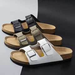 Durable Leather Unisex Sandals