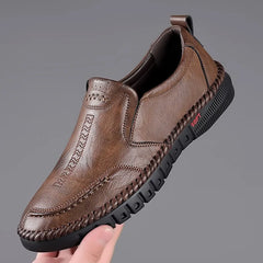 Breathable Leather Men's Loafers