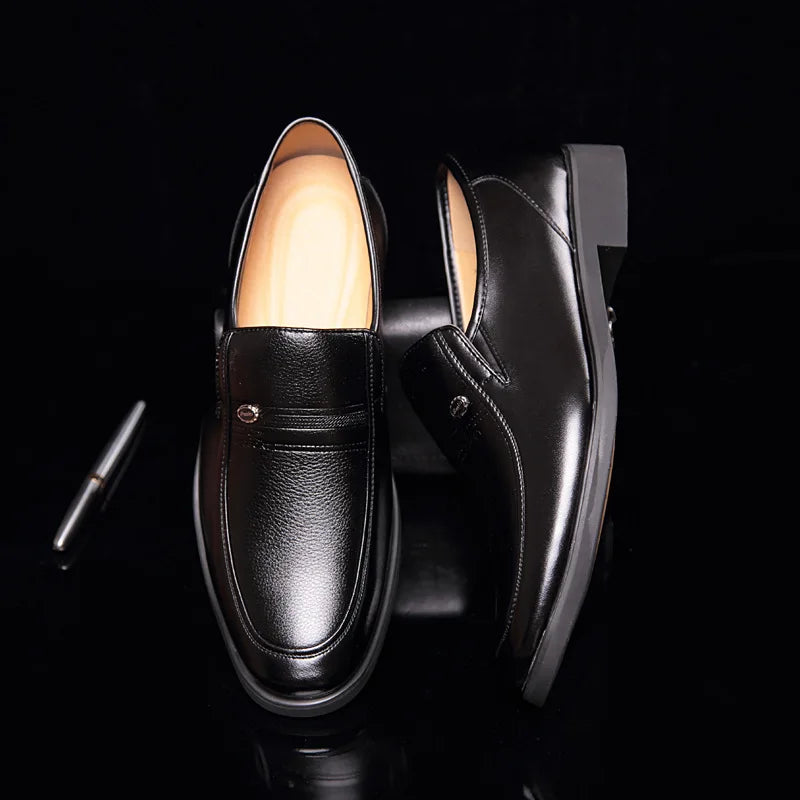 Luxury Brand Leather Men's Loafers