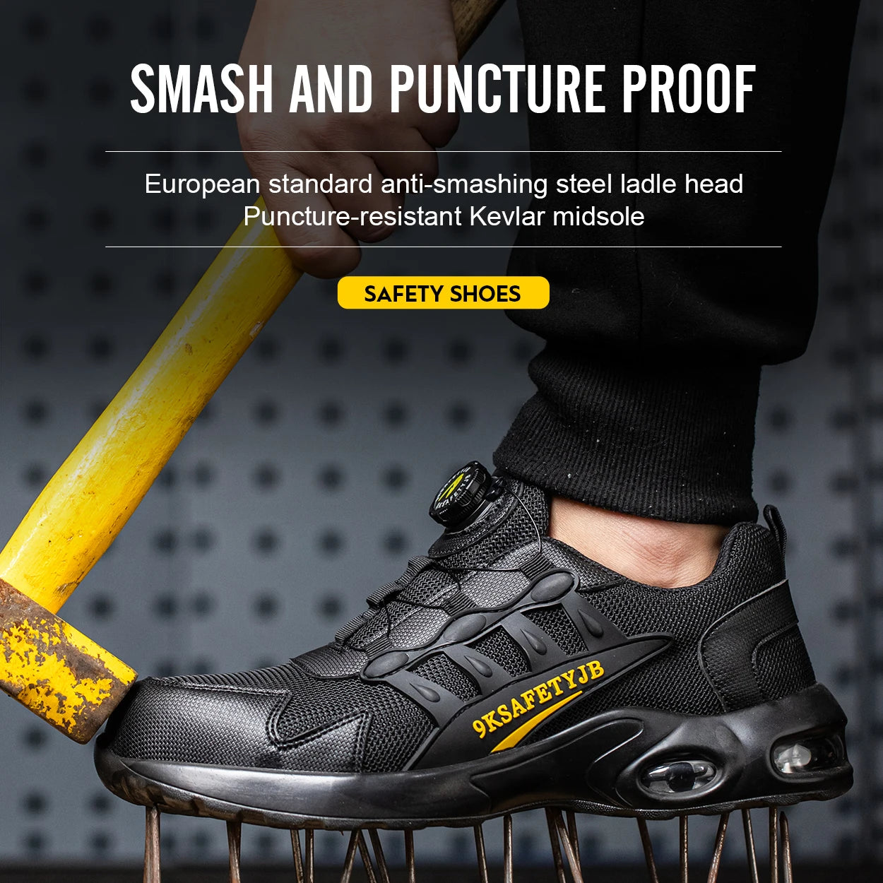 Indestructible Safety Work Shoes