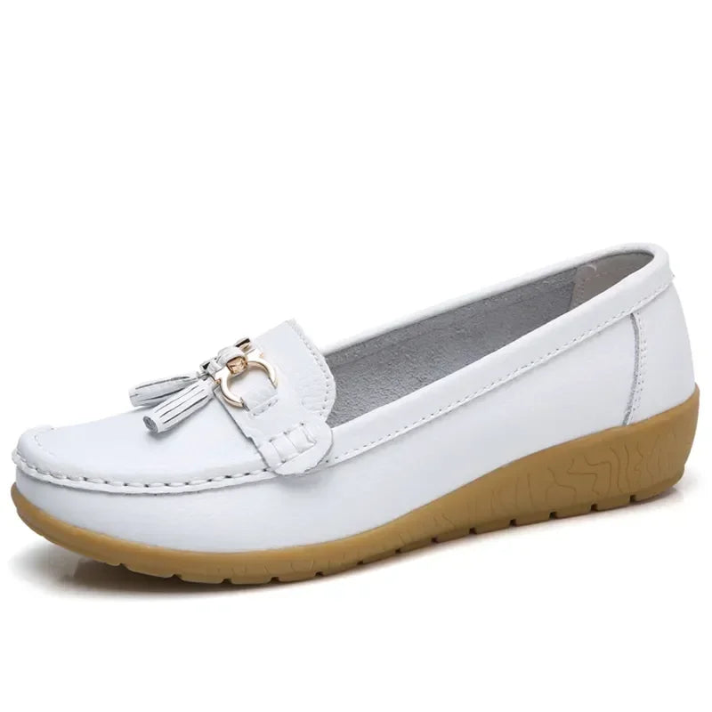 Women's Slip-On Loafers: Ballet Flats Moccasins Casual Sneakers