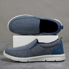 Summer Canvas Slip-On Sneakers for Men