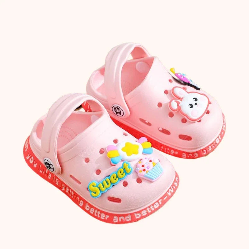 Cartoon DIY Design Kids Sandals