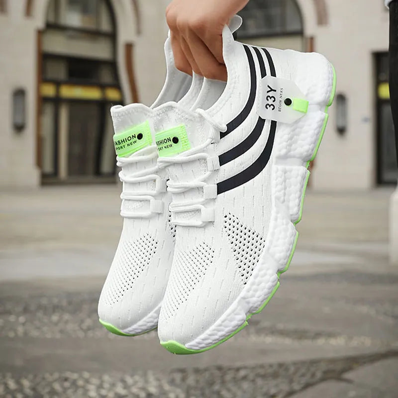 Breathable Fashion Running Shoes: Lightweight Sneakers