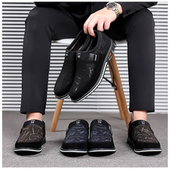 Classic Slip-On Leather Loafers for Men